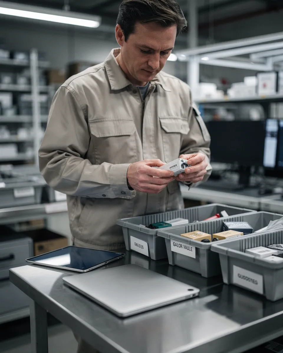 Pallet Tag Inspection Routine